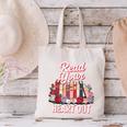 Read Your Heart Out Book Lover Reading Enthusiasts Floral Canvas Tote Bag