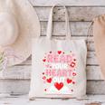 Read Your Heart Out Valentine Reading Book Lover Teacher Premium Tri-Blend Canvas Tote Bag