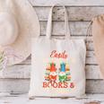 Reading Gnomes Cute Easily Distracted By Books And Gnomes Canvas Tote Bag