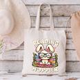 Reading Makes You Hoppier Bunny Book Fans Toddler Kid Canvas Tote Bag Reading Makes You Hoppier Bunny Book Fans Toddler Kid Canvas Tote Bag
