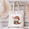 Reading Is Otterly Fun Otter Bookworm Book Lover Librarian Canvas Tote Bag