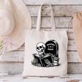 READING IN PEACE RIP Introvert Skeleton Read Book Meme Canvas Tote Bag READING IN PEACE RIP Introvert Skeleton Read Book Meme Canvas Tote Bag