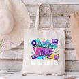 Retro 80s Style 90s Pop Fashion Nostalgia Eighties Music Canvas Tote Bag