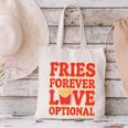 Retro Fast Food Nostalgia Vintage Diner Fries Shakes Burgers Canvas Tote Bag