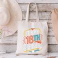 Retro It's My 18th Birthday Boho Nostalgia Women Kids Canvas Tote Bag