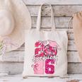 Retro Senior 2026 Coquette Bow Graduation Class Of 2026 Canvas Tote Bag