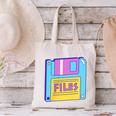 Retro TechnologyOld School Floppy Nostalgia 90s Generation Canvas Tote Bag