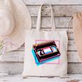 Retro VHS Vaporwave Video Cassette Nostalgia Geek Chic Canvas Tote Bag