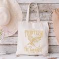 Retro Vintage The Thirteen Until The Darkness Claims Us Book Canvas Tote Bag