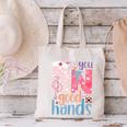 You RN Good Hands Cute Nurse Nursing Student Graduation Canvas Tote Bag