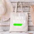 Sales Manager Loading Graduation Graduate New Job Canvas Tote Bag