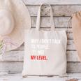 Sarcastic Introvert Attitude Quote Canvas Tote Bag