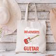 Sarcastic Introvert Need Guitar Sad Song Introvert Guitarist Canvas Tote Bag