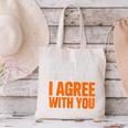 Sarcastic Introvert My Silence Doesn't Mean I Agree Canvas Tote Bag Sarcastic Introvert My Silence Doesn't Mean I Agree Canvas Tote Bag