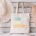 I Came I Saw I Left Early Introverts Lovers Canvas Tote Bag I Came I Saw I Left Early Introverts Lovers Canvas Tote Bag