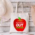 School Is Out Forever Graduation Humor Canvas Tote Bag