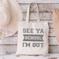 See Ya Elementary School Graduation Shirt Canvas Tote Bag