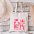 Selectively Social Sarcastic Introvert Humor Canvas Tote Bag