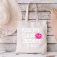 Sen18r Shirt Senior 2018 Graduation Kiss Lips Canvas Tote Bag