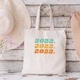 Senior 2022 Shirt Class Of 2022 Retro Graduation Grad Canvas Tote Bag