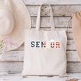 Senior 2023 American Flag USA Graduation Class Of 2023 Women Kids Men Canvas Tote Bag