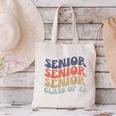 SENIOR 2023 Retro Class Of 2023 Seniors Graduation 23 Hippie Canvas Tote Bag