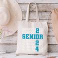 Senior 2024 Graduation Class Of 2024 Senior Boys Girls Canvas Tote Bag