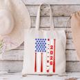 Senior 2026 Baseball American Flag Class Of 2026 Graduation Canvas Tote Bag