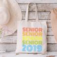 SENIOR CLASS 2019SHIRT High School Graduation Canvas Tote Bag