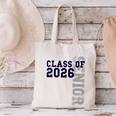Senior Class Of 2026 Graduation Year High School & College Canvas Tote Bag