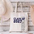 Senior Class Of 2027 Graduation Year High School & College Canvas Tote Bag