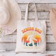 Senior Dad Class Of 2026 Bigfoot Vintage Graduation Canvas Tote Bag