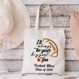 Senior Football Mom Class Of 2026 Graduation Graduate Canvas Tote Bag