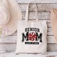 Senior Mom 2025 Cheer Mama Class Of 2025 Graduation Canvas Tote Bag