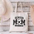 Senior Mom 2025 Soccer Mom Class Of 2025 Graduation Canvas Tote Bag