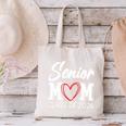 Senior Mom Class Of 2026 Graduation Canvas Tote Bag
