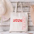 Senior Sister Class Of 2026 Proud Big Sis Graduation Family Canvas Tote Bag