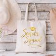 Senior Squad Graduation With Golden Cap Team Canvas Tote Bag