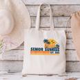 Senior Sunrise 2026 Graduation Cool Retro High School Canvas Tote Bag