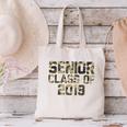 Seniors 2019 Class TShirt Camo Print T-Shirt Graduation Gift Canvas Tote Bag