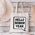Seniors Class Of 2026 Back To School Graduation Canvas Tote Bag