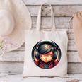 Serene Music Enthusiast With Headphones Introvert Cute Boy Canvas Tote Bag Serene Music Enthusiast With Headphones Introvert Cute Boy Canvas Tote Bag