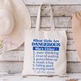 Silent Girls Are DangerousFor Quiet Introvert Girl Canvas Tote Bag