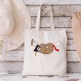 Sloth Graduation Shirt Cute Animal Diploma Grad Canvas Tote Bag
