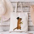 SmileteesGrad Cute Sea Otter Graduation T-Shirt Canvas Tote Bag