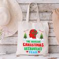 Snow Christmas Introvert Team Introverted Introvert Xmas Canvas Tote Bag Snow Christmas Introvert Team Introverted Introvert Xmas Canvas Tote Bag