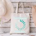 Social Introvert's Overthinking Please Wait Awkward Humor Canvas Tote Bag Social Introvert's Overthinking Please Wait Awkward Humor Canvas Tote Bag