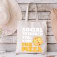 Social Worker Will Work For Pizza Graduation Canvas Tote Bag