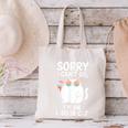 Sorry I Can’t Go I’m An Indoor Cat Introvert Cat Canvas Tote Bag