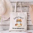 Sorry I Can't Indoor Cat Top For Introvert With Coffee Book Canvas Tote Bag Sorry I Can't Indoor Cat Top For Introvert With Coffee Book Canvas Tote Bag